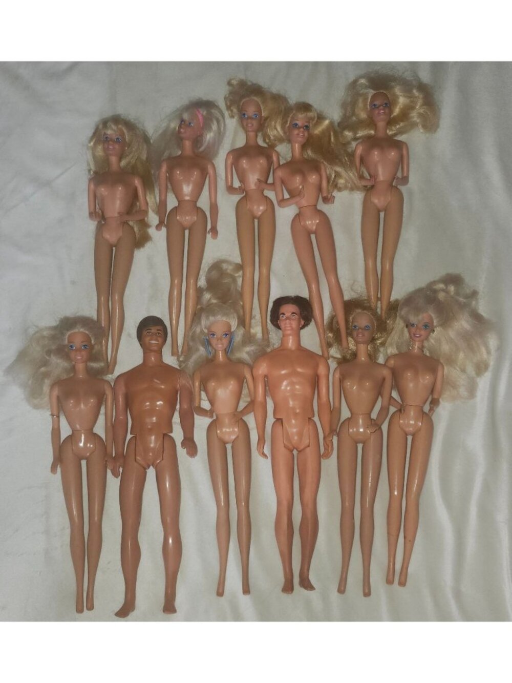 Vintage Barbie Ken Doll Lot of 11 Dolls 80's 90's